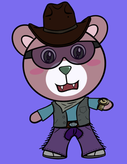 Best Polygon NFT Collection on Opensea - Jolly Teddy Party #2725