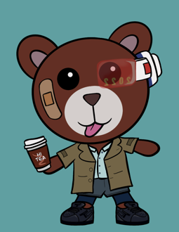 Best Polygon NFT Collection on Opensea - Jolly Teddy Party #2726