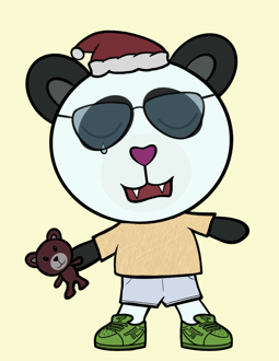 Best Polygon NFT Collection on Opensea - Jolly Teddy Party #2741