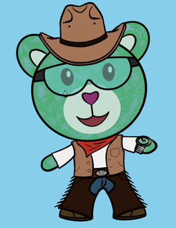 Best Polygon NFT Collection on Opensea - Jolly Teddy Party #2743