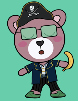 Best Polygon NFT Collection on Opensea - Jolly Teddy Party #2746