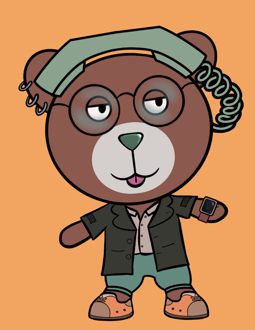 Best Polygon NFT Collection on Opensea - Jolly Teddy Party #275