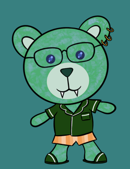 Best Polygon NFT Collection on Opensea - Jolly Teddy Party #2757