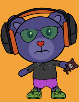 Best Polygon NFT Collection on Opensea - Jolly Teddy Party #2778