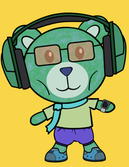 Best Polygon NFT Collection on Opensea - Jolly Teddy Party #2779