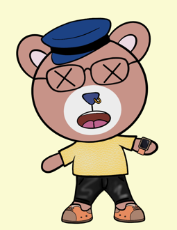 Best Polygon NFT Collection on Opensea - Jolly Teddy Party #2780