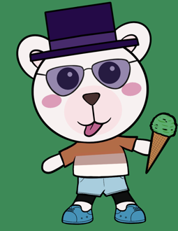 Best Polygon NFT Collection on Opensea - Jolly Teddy Party #2788
