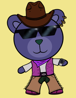 Best Polygon NFT Collection on Opensea - Jolly Teddy Party #2796