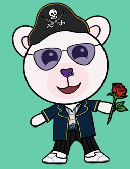 Best Polygon NFT Collection on Opensea - Jolly Teddy Party #2799