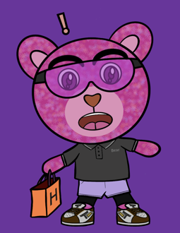 Best Polygon NFT Collection on Opensea - Jolly Teddy Party #280