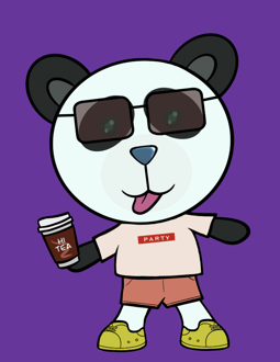 Best Polygon NFT Collection on Opensea - Jolly Teddy Party #2806