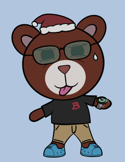 Best Polygon NFT Collection on Opensea - Jolly Teddy Party #2814