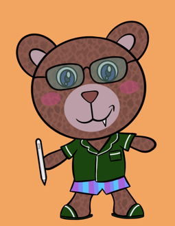 Best Polygon NFT Collection on Opensea - Jolly Teddy Party #2825