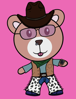 Best Polygon NFT Collection on Opensea - Jolly Teddy Party #2833