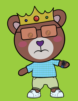 Best Polygon NFT Collection on Opensea - Jolly Teddy Party #2835