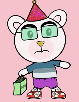 Best Polygon NFT Collection on Opensea - Jolly Teddy Party #2844