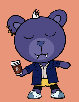 Best Polygon NFT Collection on Opensea - Jolly Teddy Party #2845