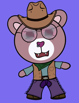 Best Polygon NFT Collection on Opensea - Jolly Teddy Party #2852