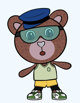 Best Polygon NFT Collection on Opensea - Jolly Teddy Party #2861