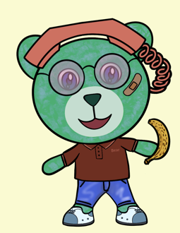 Best Polygon NFT Collection on Opensea - Jolly Teddy Party #2863