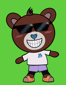 Best Polygon NFT Collection on Opensea - Jolly Teddy Party #2865