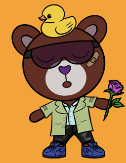Best Polygon NFT Collection on Opensea - Jolly Teddy Party #288