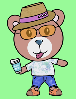 Best Polygon NFT Collection on Opensea - Jolly Teddy Party #2885