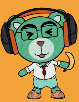 Best Polygon NFT Collection on Opensea - Jolly Teddy Party #2886