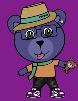 Best Polygon NFT Collection on Opensea - Jolly Teddy Party #2895