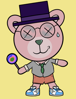 Best Polygon NFT Collection on Opensea - Jolly Teddy Party #2961