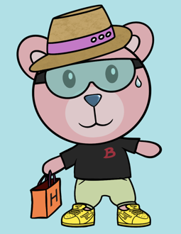 Best Polygon NFT Collection on Opensea - Jolly Teddy Party #2963