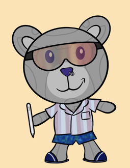 Best Polygon NFT Collection on Opensea - Jolly Teddy Party #2970