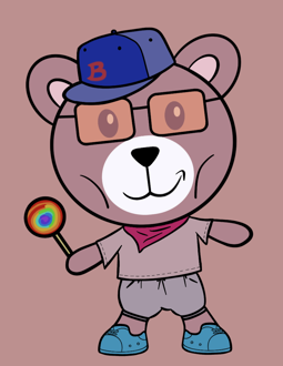 Best Polygon NFT Collection on Opensea - Jolly Teddy Party #2976