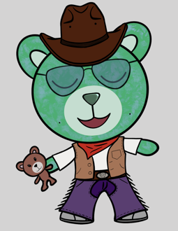 Best Polygon NFT Collection on Opensea - Jolly Teddy Party #298