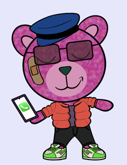 Best Polygon NFT Collection on Opensea - Jolly Teddy Party #2990