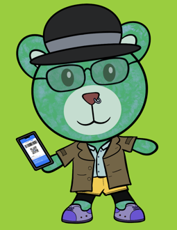 Best Polygon NFT Collection on Opensea - Jolly Teddy Party #2994