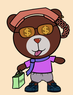 Best Polygon NFT Collection on Opensea - Jolly Teddy Party #302