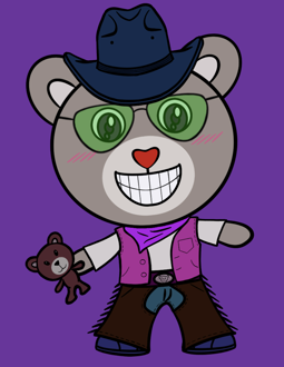 Best Polygon NFT Collection on Opensea - Jolly Teddy Party #3024