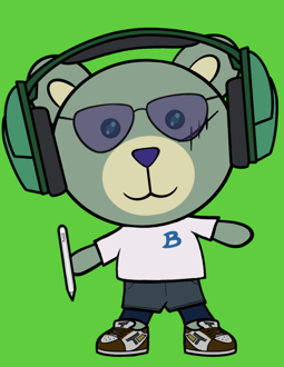 Best Polygon NFT Collection on Opensea - Jolly Teddy Party #3030