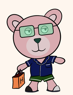 Best Polygon NFT Collection on Opensea - Jolly Teddy Party #3032