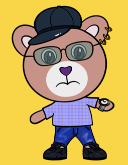 Best Polygon NFT Collection on Opensea - Jolly Teddy Party #3038