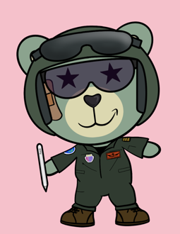 Best Polygon NFT Collection on Opensea - Jolly Teddy Party #3063