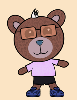 Best Polygon NFT Collection on Opensea - Jolly Teddy Party #3083