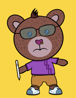 Best Polygon NFT Collection on Opensea - Jolly Teddy Party #3086
