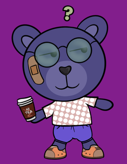 Best Polygon NFT Collection on Opensea - Jolly Teddy Party #3089