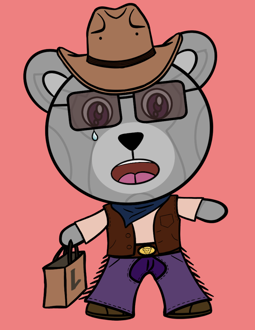 Best Polygon NFT Collection on Opensea - Jolly Teddy Party #3091