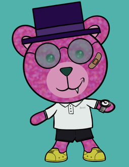 Best Polygon NFT Collection on Opensea - Jolly Teddy Party #31