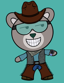 Best Polygon NFT Collection on Opensea - Jolly Teddy Party #3110