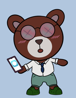 Best Polygon NFT Collection on Opensea - Jolly Teddy Party #3116