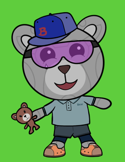 Best Polygon NFT Collection on Opensea - Jolly Teddy Party #3121